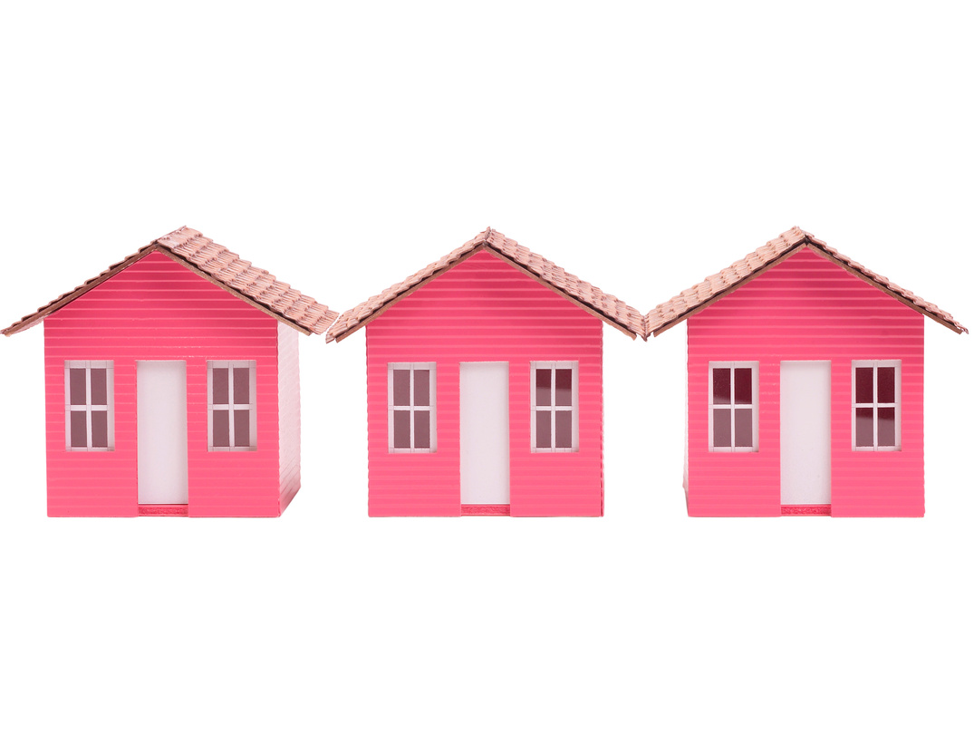 Model Pink Houses