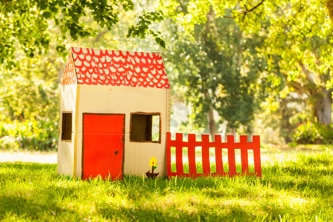 Playhouse in park