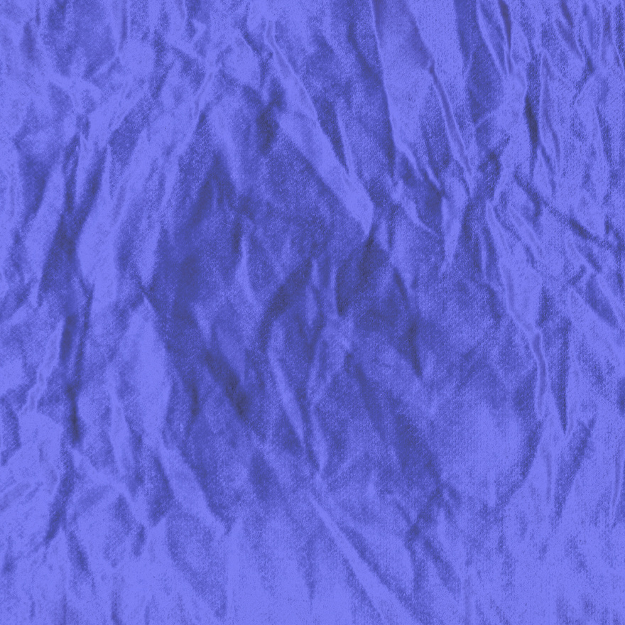 blue crumpled