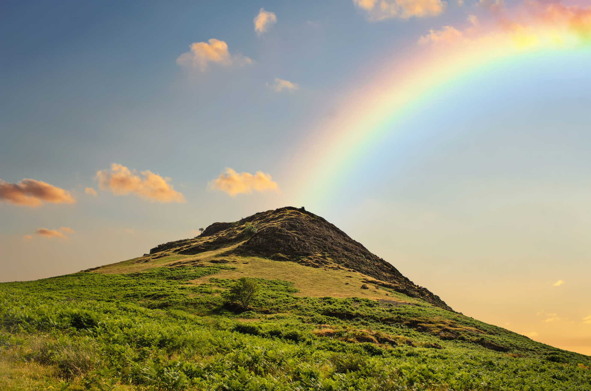 Rainbow over the Mountain